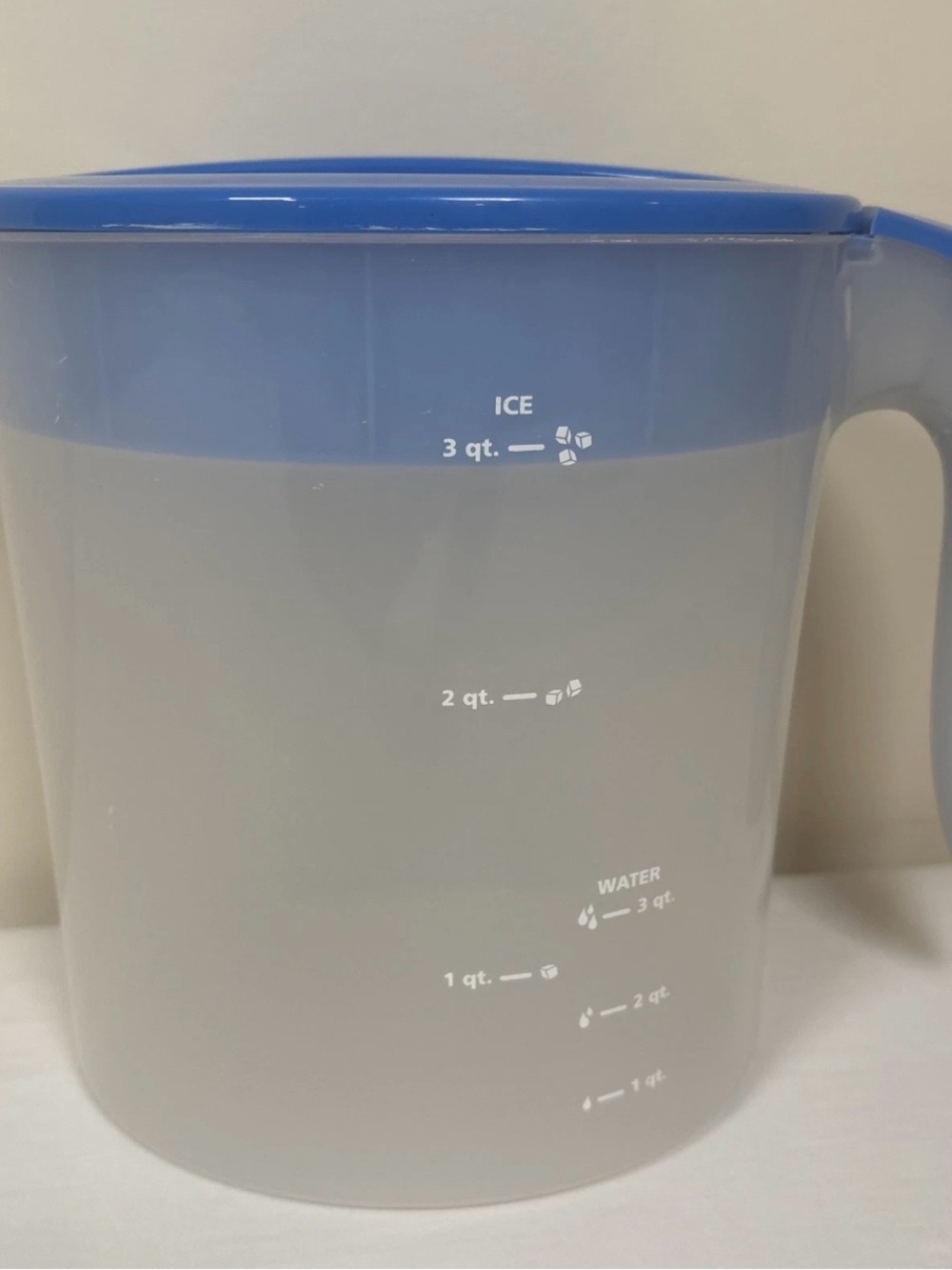 Mr. Coffee Iced Tea 3 Quart TM70 Replacement Pitcher with Blue Lid